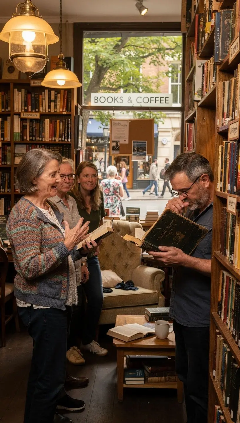 Social clubs fostering community and connection in aging.